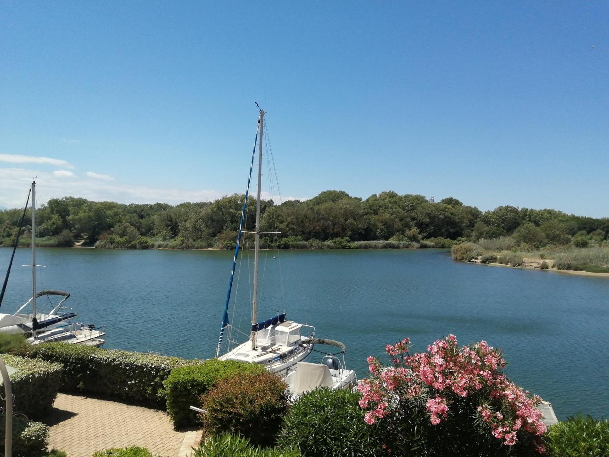 Vue Lagune Et Bateaux A 100M De La Plage Saint-Cyprien  Exterior photo