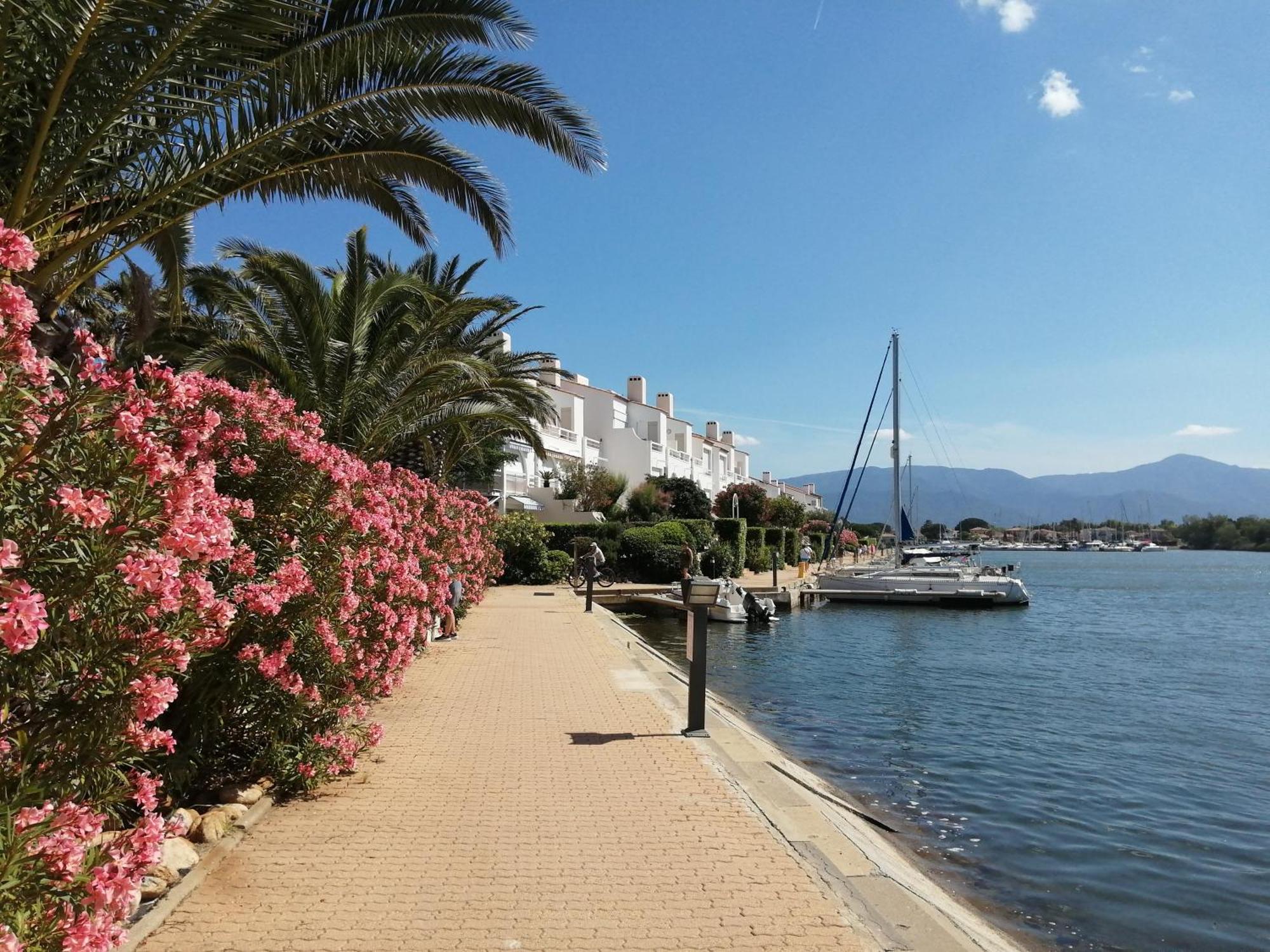 Vue Lagune Et Bateaux A 100M De La Plage Saint-Cyprien  Exterior photo